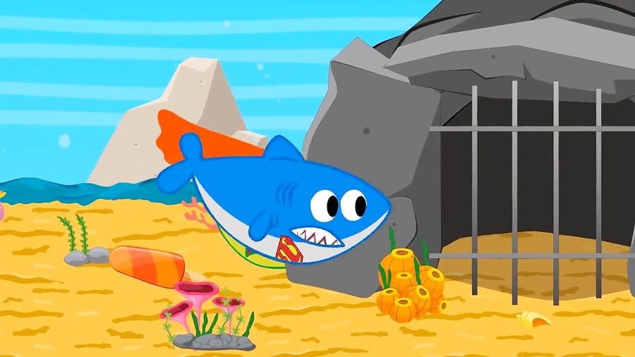 کارتون کوسه کوچولو - آموزش زبان انگلیسی برای کودکان - اپیزود 31